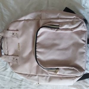 Pale pink backpack